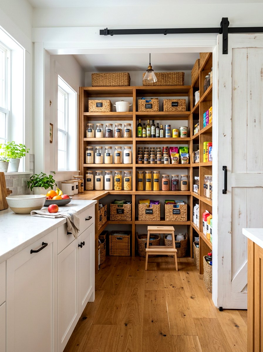 Walk In Food Pantry - 30 Nancy Meyers kitchen ideas