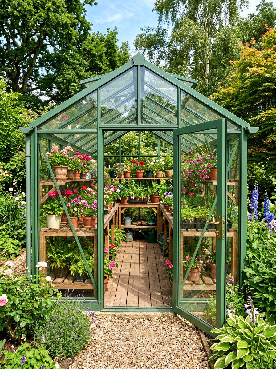 Walk In Greenhouse - 30 small greenhouse ideas