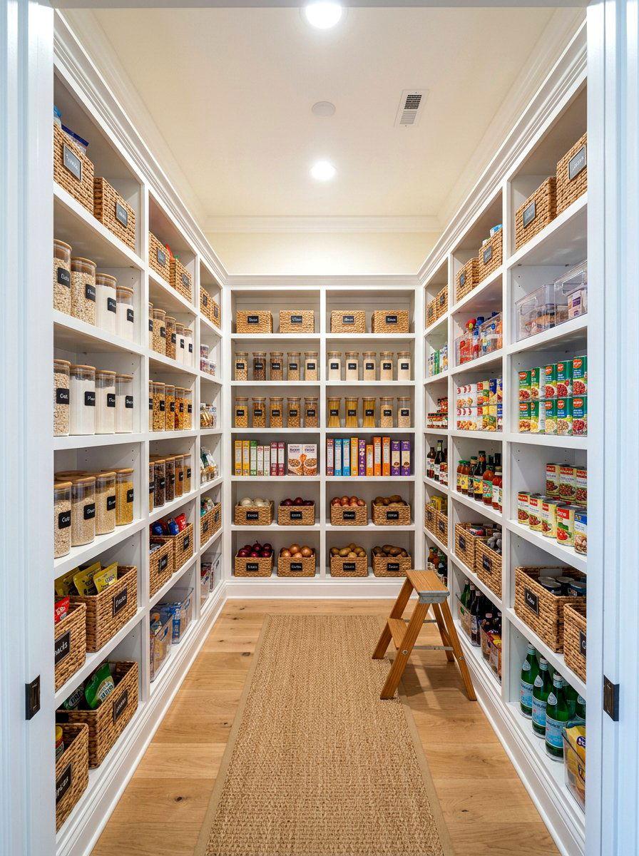 Walk In Pantry - 30 bakery style pantry ideas