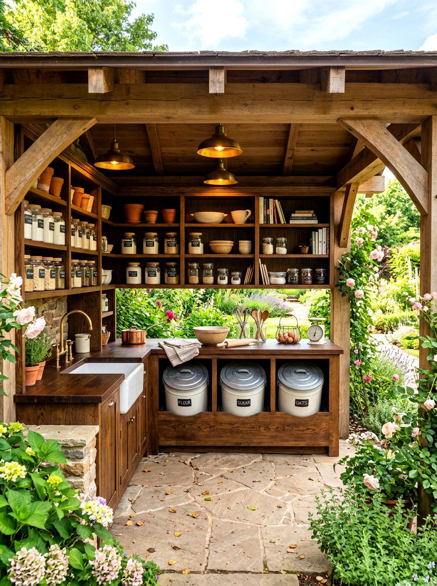 Walk In Pantry Baking Area - 30 baking station ideas