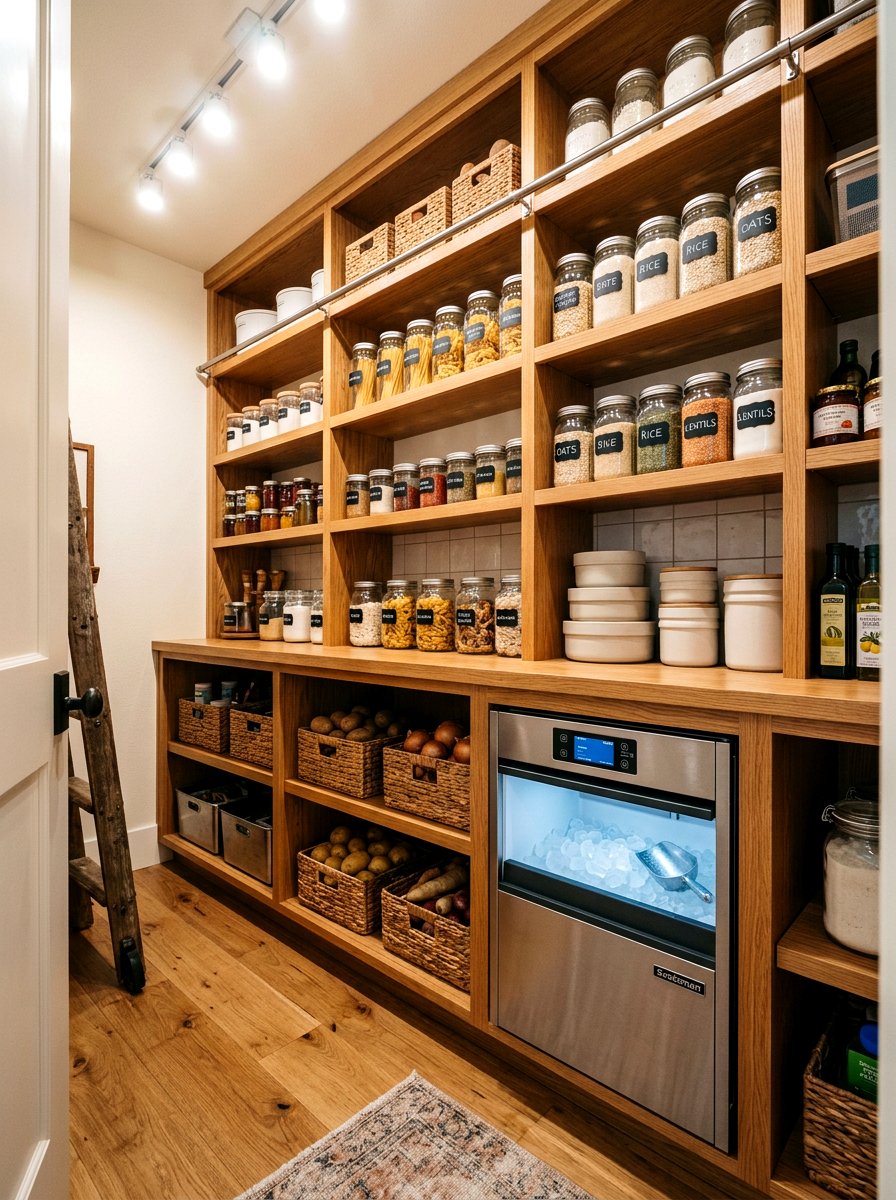 Walk In Pantry Ice Maker - 30 ice maker nook ideas