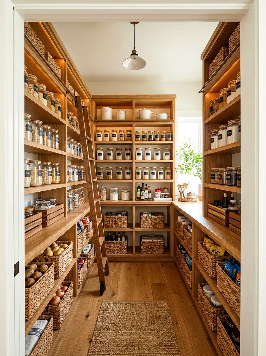 Walk In Pantry Shelving - 30 pantry shelving ideas