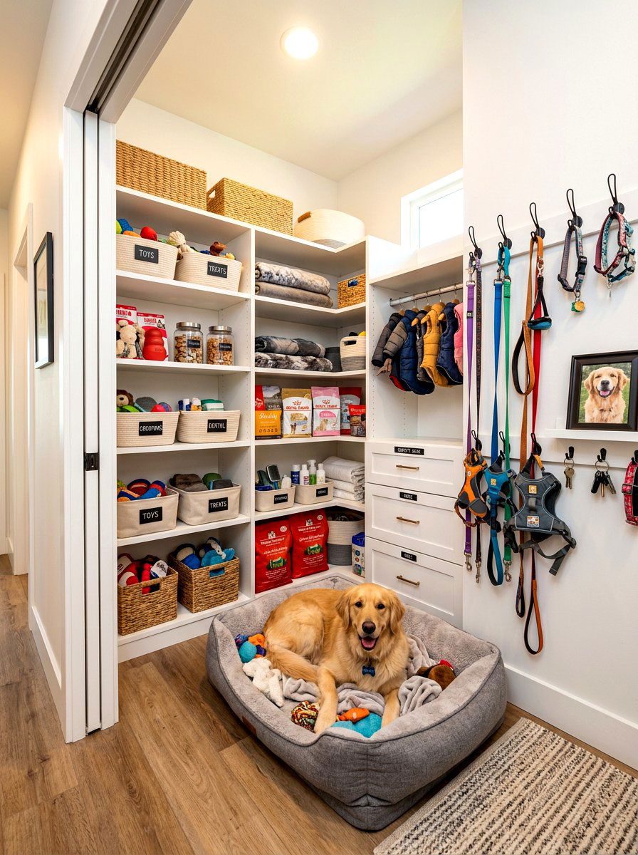 Walk In Pet Closet - 30 viral pet room ideas