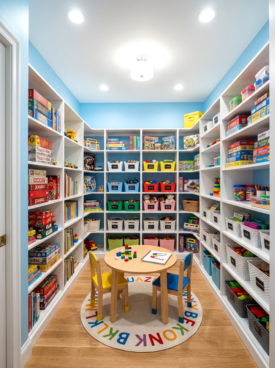 Walk In Playroom Closet - 30 playroom closet ideas