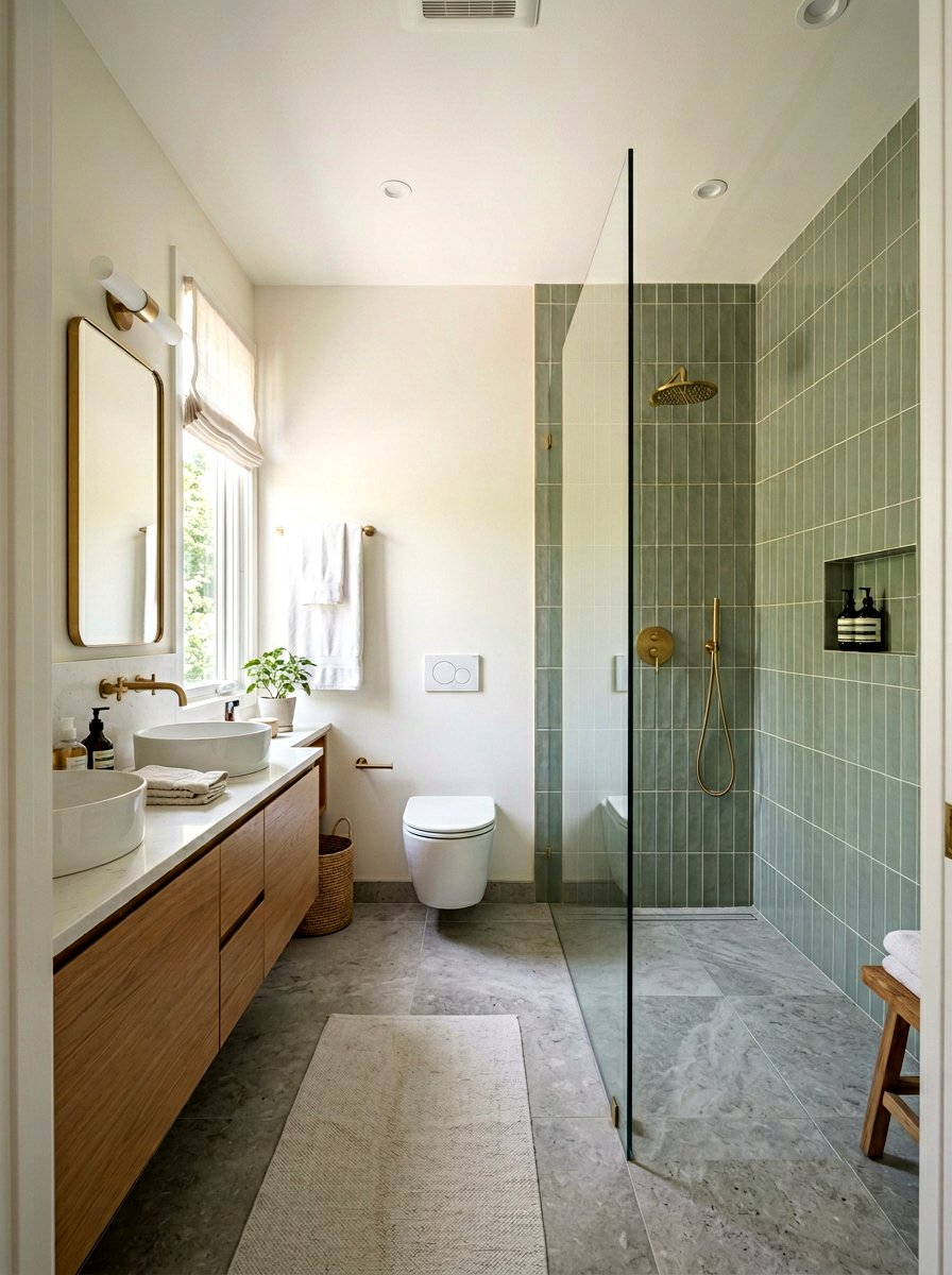 Walk In Shower - 30 small bathroom ideas