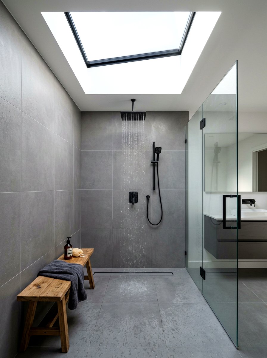 Walk In Shower Skylight - 30 shower skylight ideas