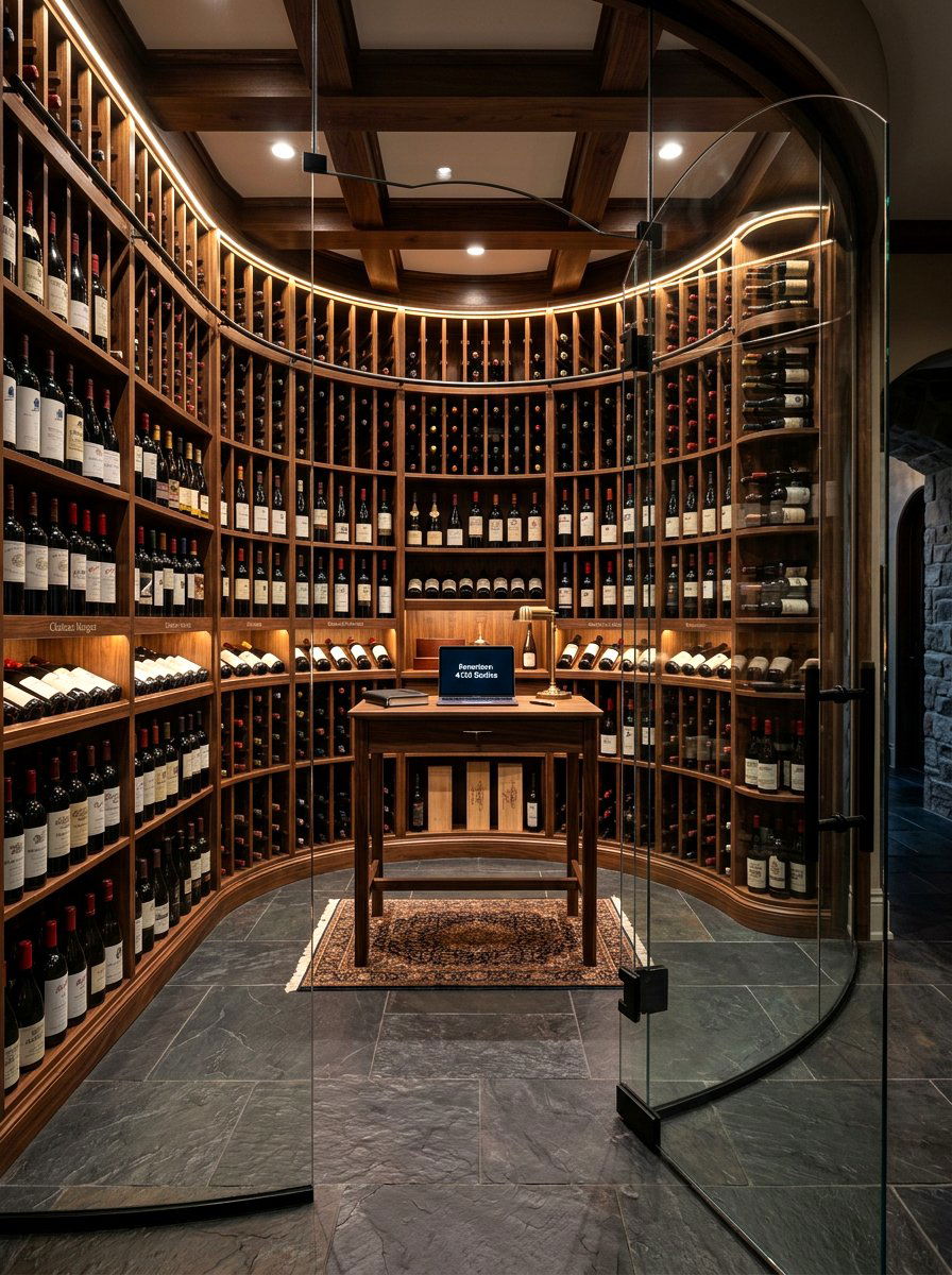 Walk In Wine Cellar - 30 basement wine room ideas
