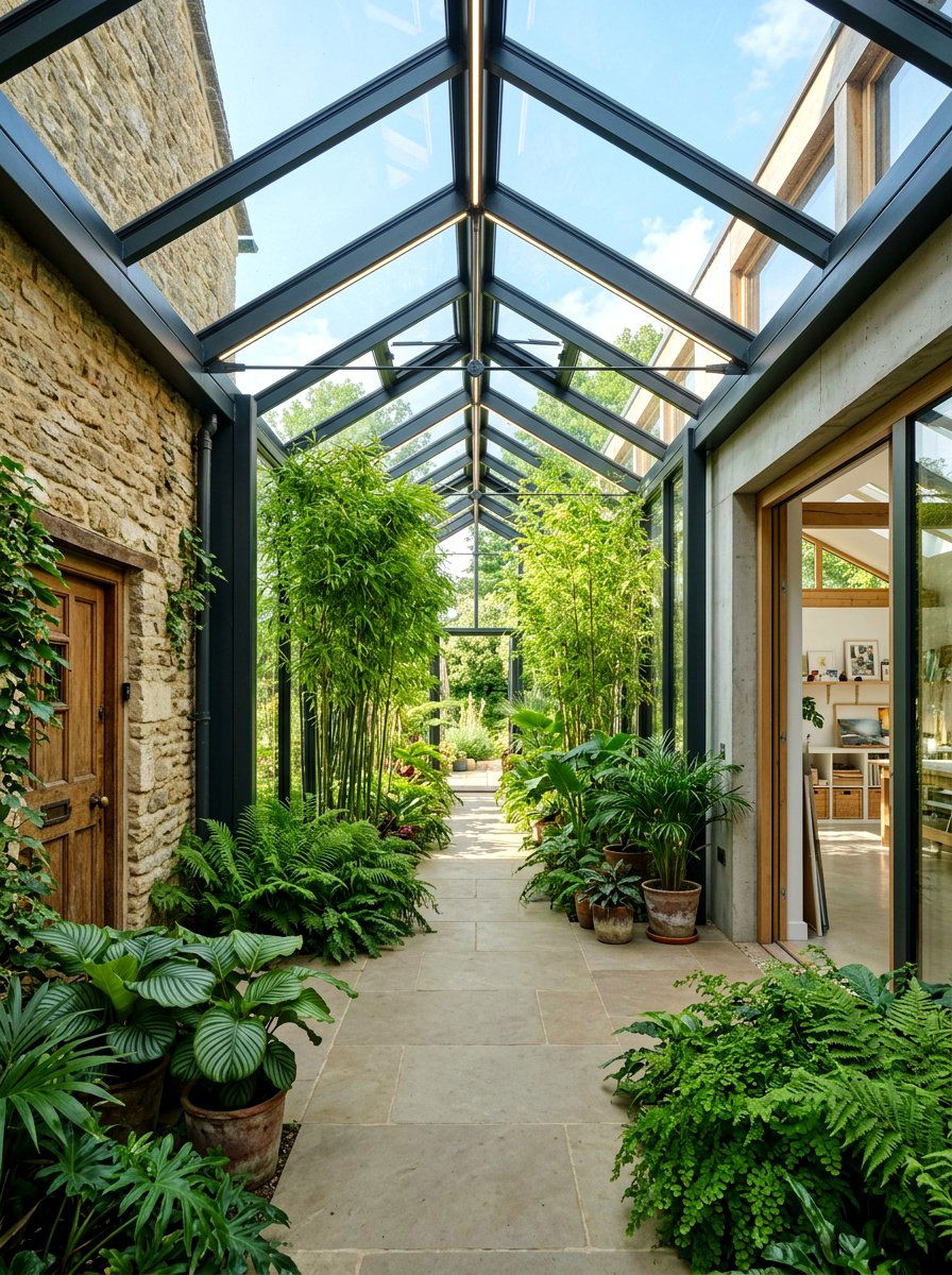 Walk Through Greenhouse - 30 attached greenhouse ideas