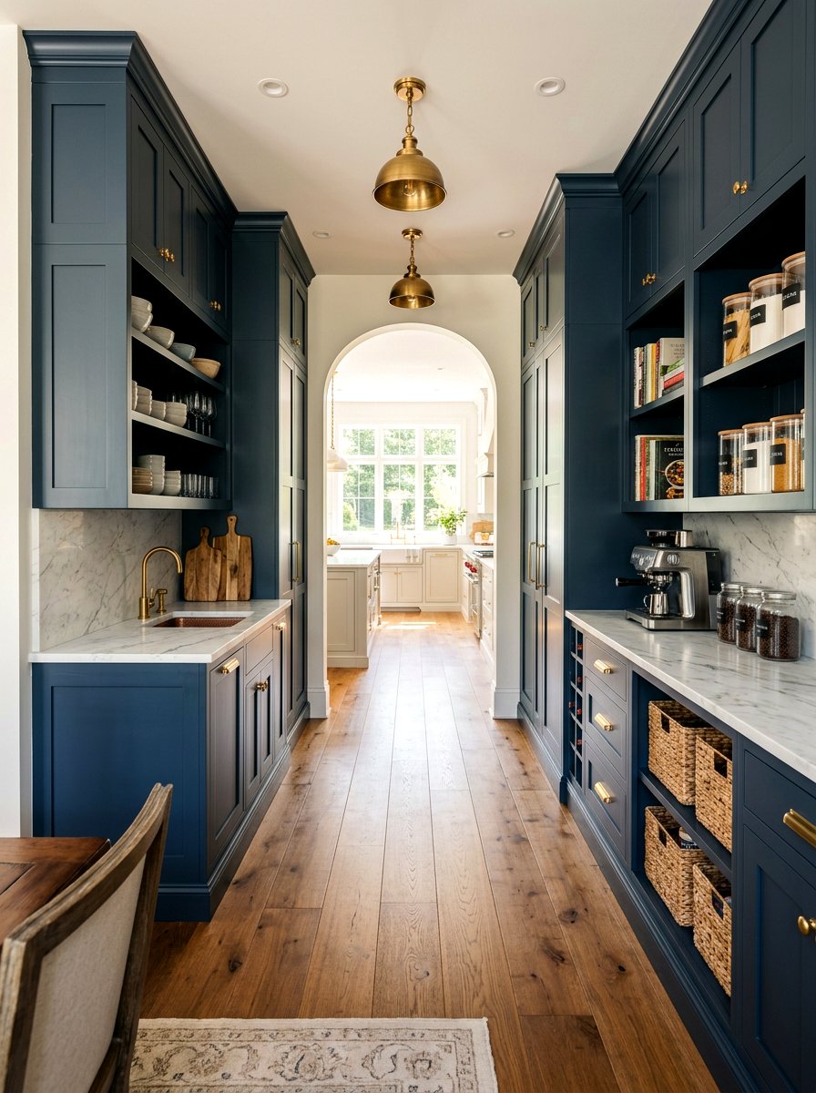 Walk Through Pantry - 30 Nancy Meyers pantry ideas