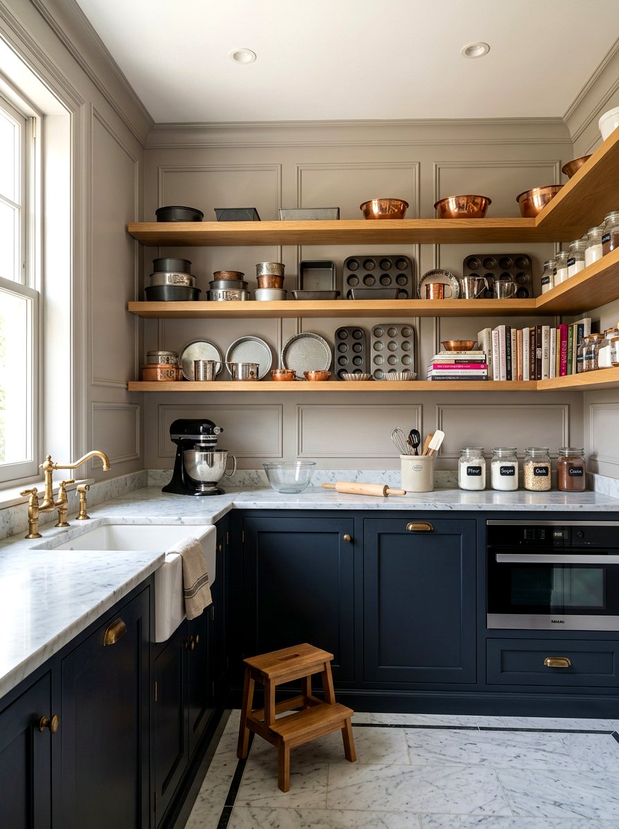 Walk in baking room - 30 baking corner ideas
