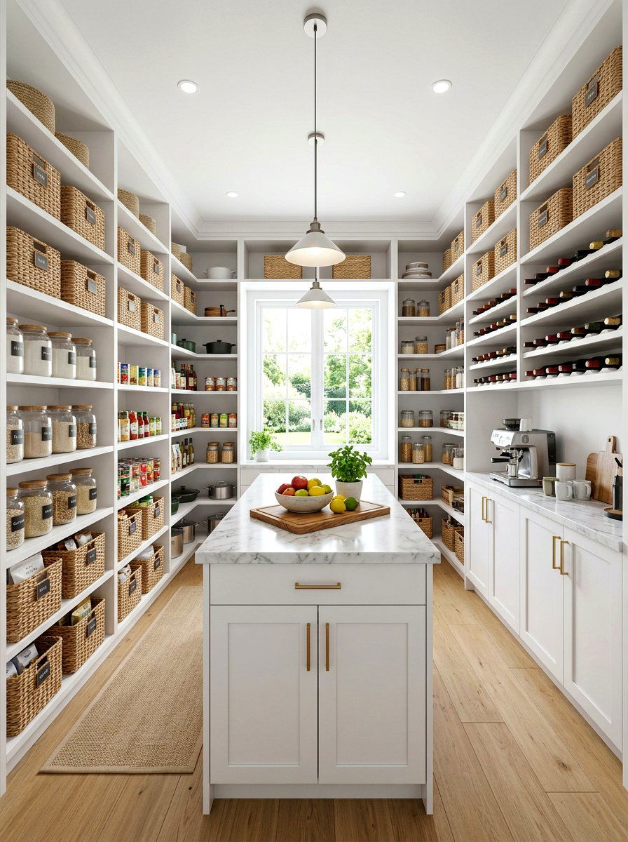 Walk in pantry cabinet - 30 back kitchen pantry ideas