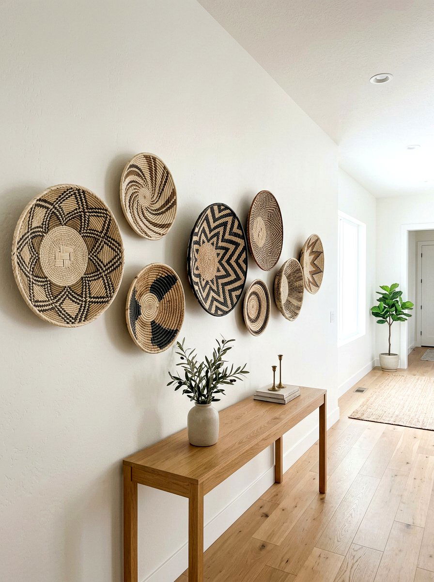Wall Basket - 30 natural fiber decor ideas