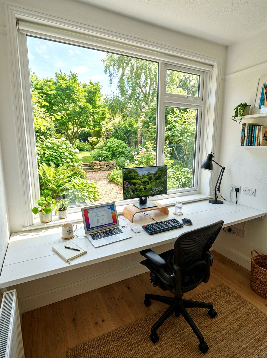 Wall Desk Under Window - 30 wall desk ideas