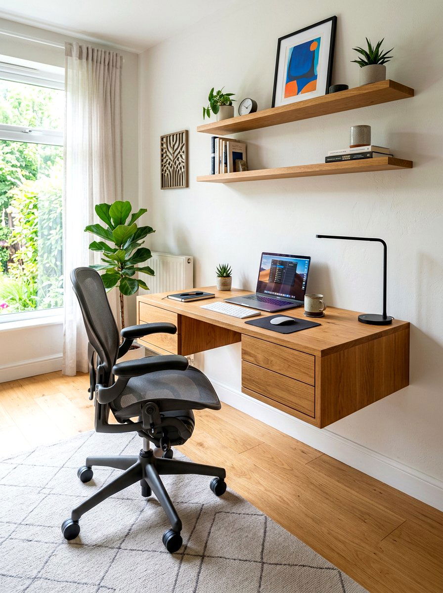 Wall Desk With Drawer Storage - 30 wall desk ideas