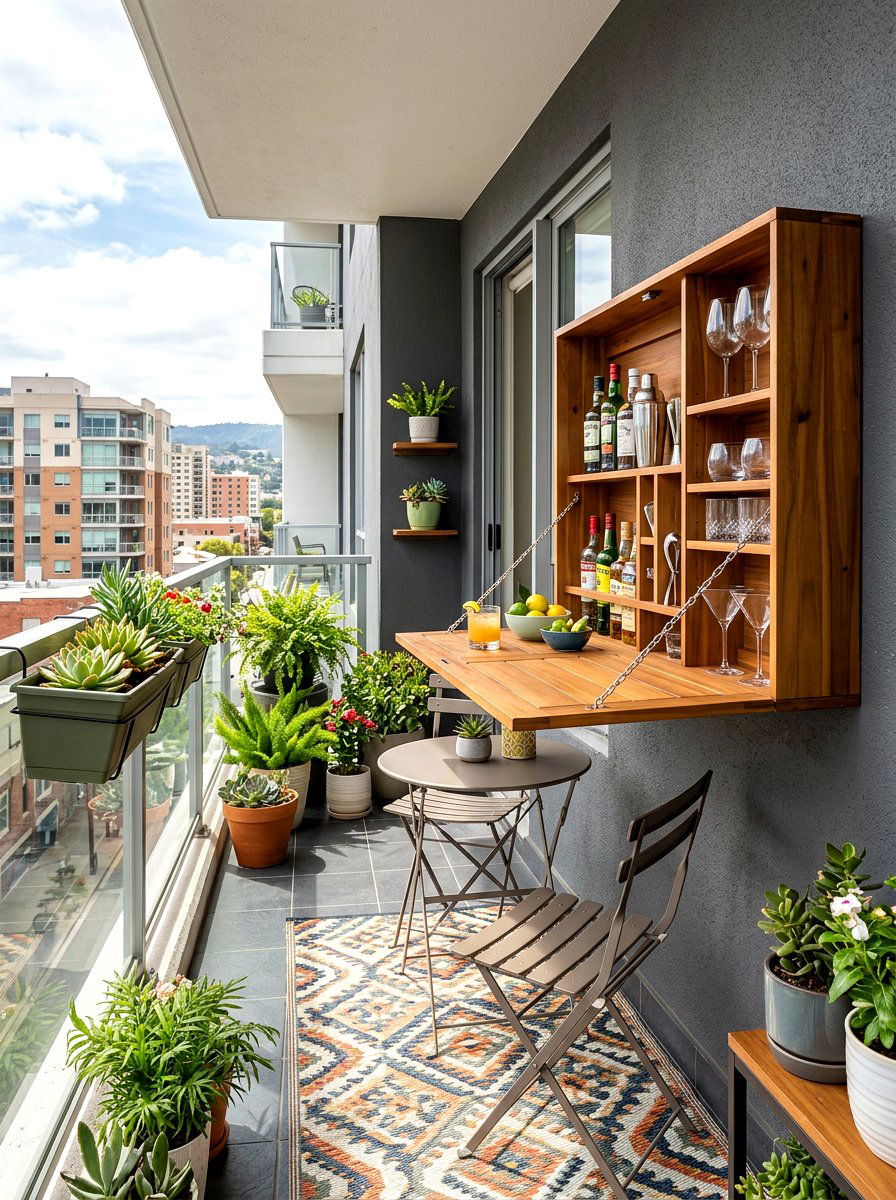 Wall Mounted Buffet - 30 outdoor buffet cabinet ideas