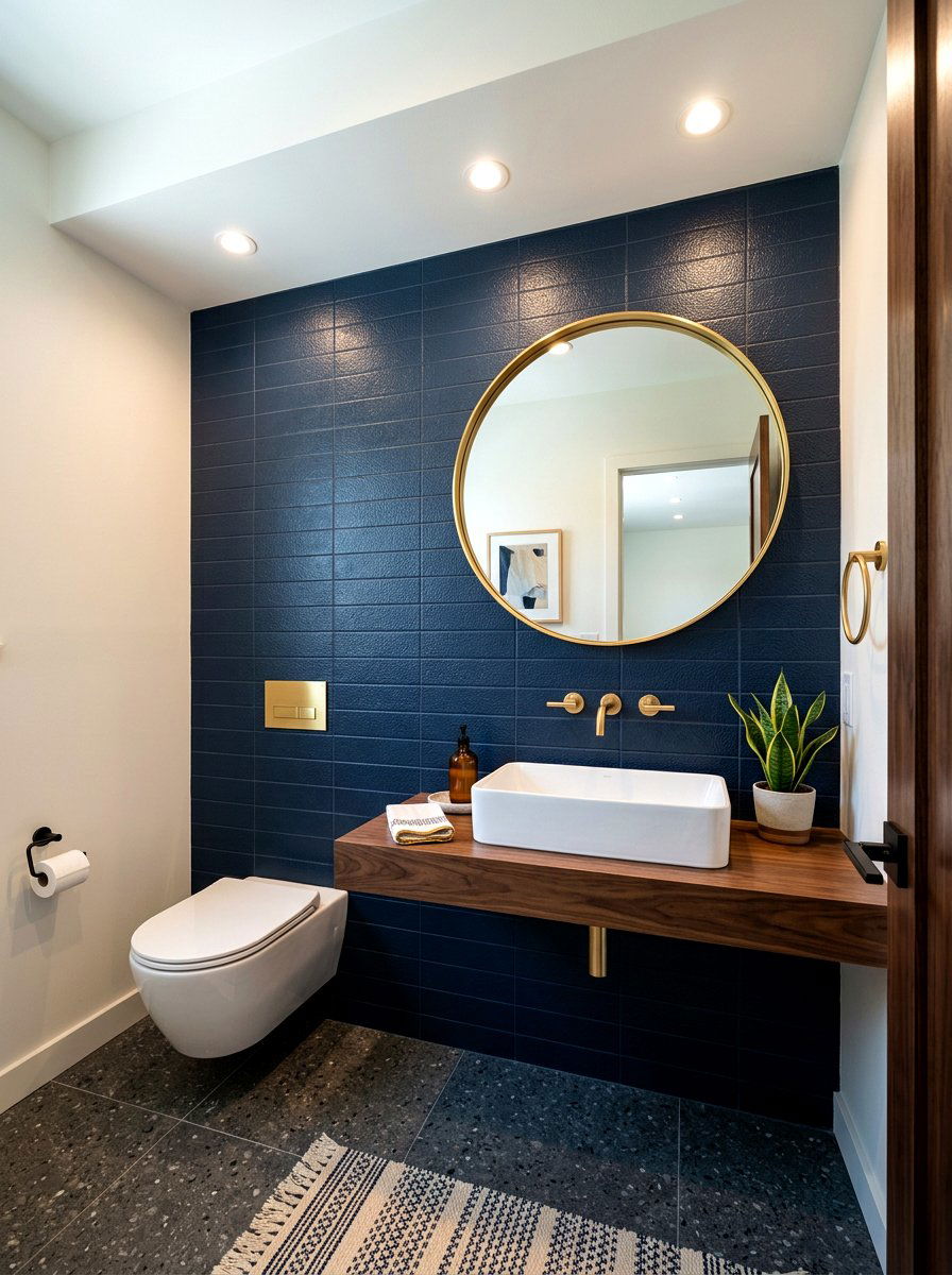 Wall Mounted Faucet - 30 small bathroom ideas