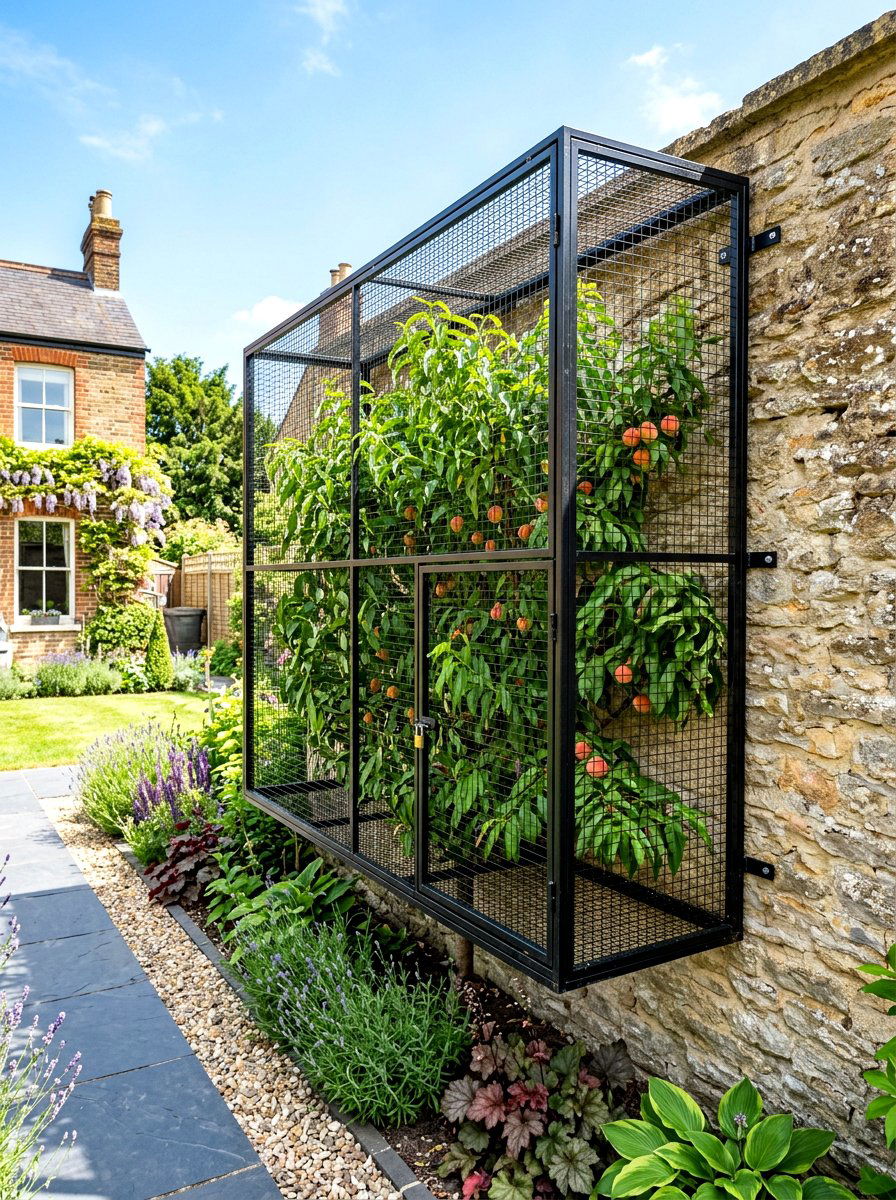 Wall Mounted Fruit Cage - 30 fruit cage ideas