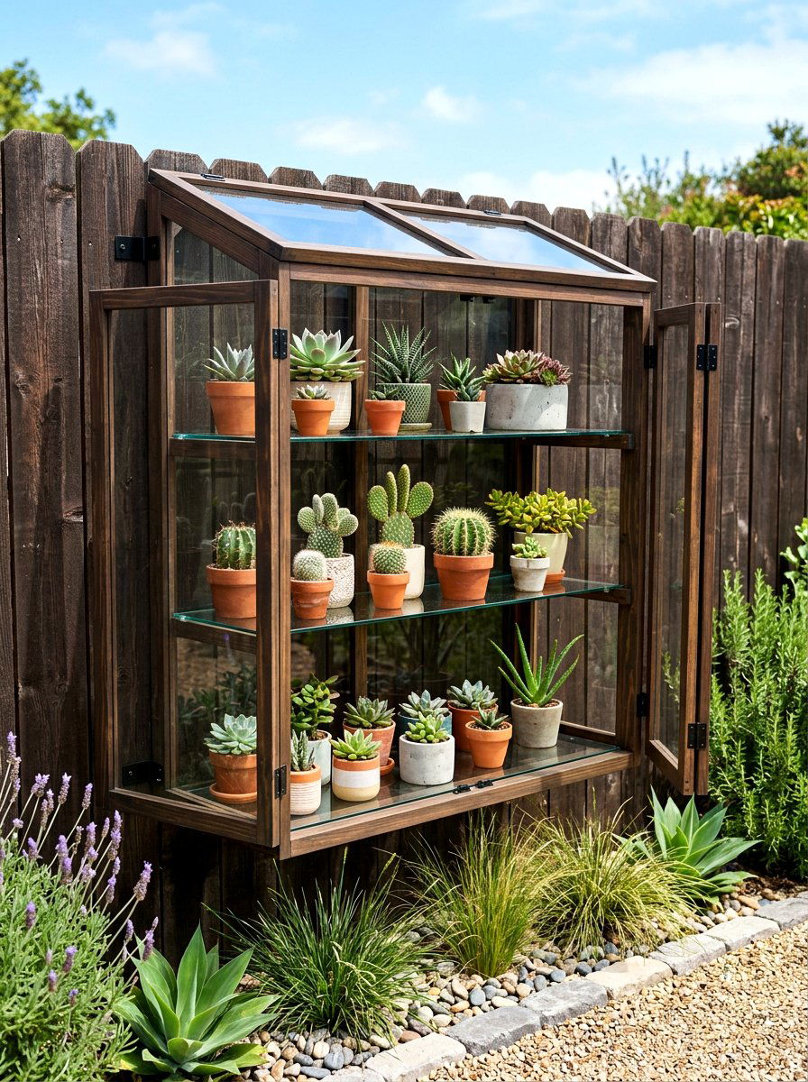 Wall Mounted Greenhouse - 30 greenhouse ideas
