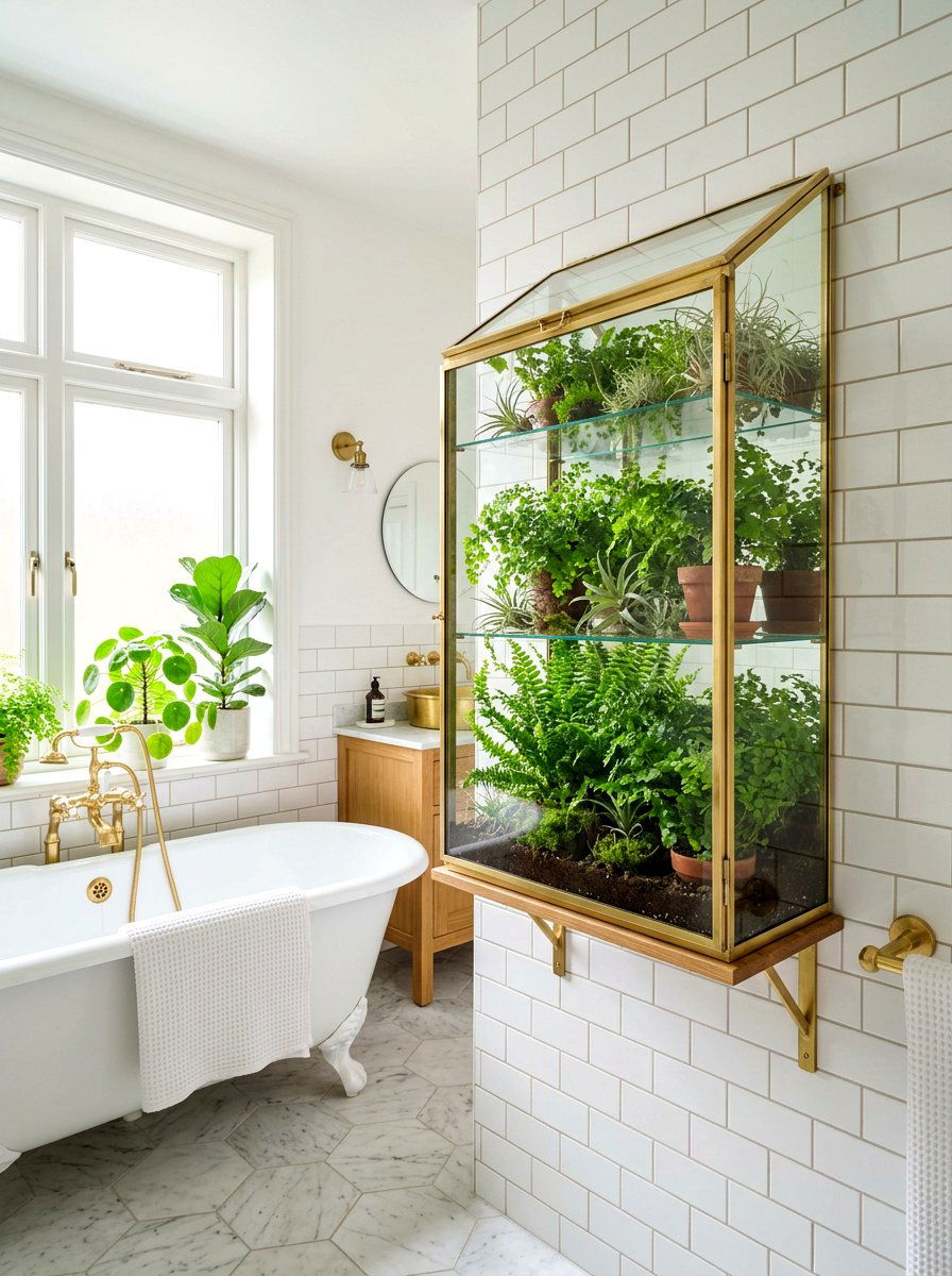 Wall Mounted Greenhouse - 30 indoor greenhouse ideas