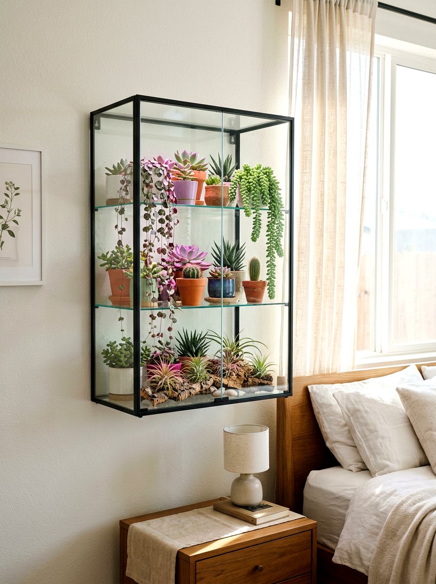Wall Mounted Greenhouse Cabinet - 30 indoor greenhouse cabinet ideas