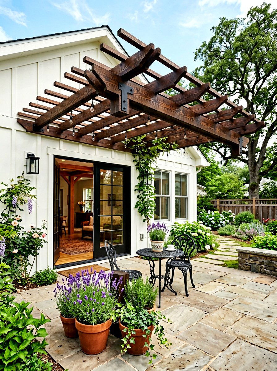 Wall Mounted Pergola For Patio - 30 small pergola ideas