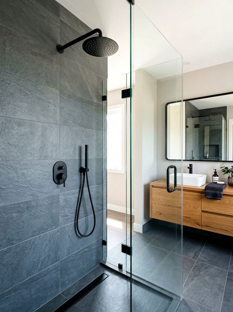 Wall Mounted Rain Shower - 30 rain head shower bathroom ideas