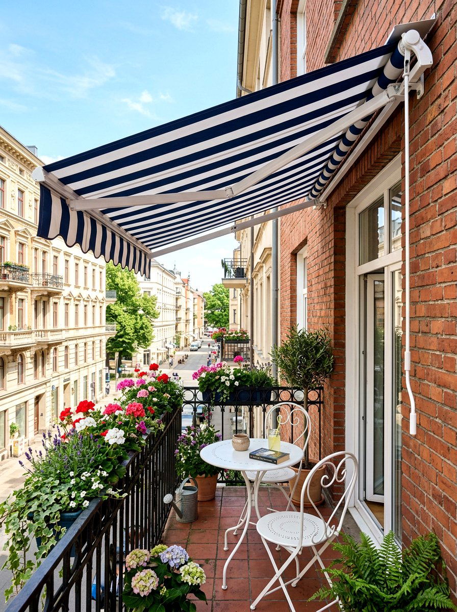 Wall Mounted Retractable Awning - 30 retractable pergola shade ideas