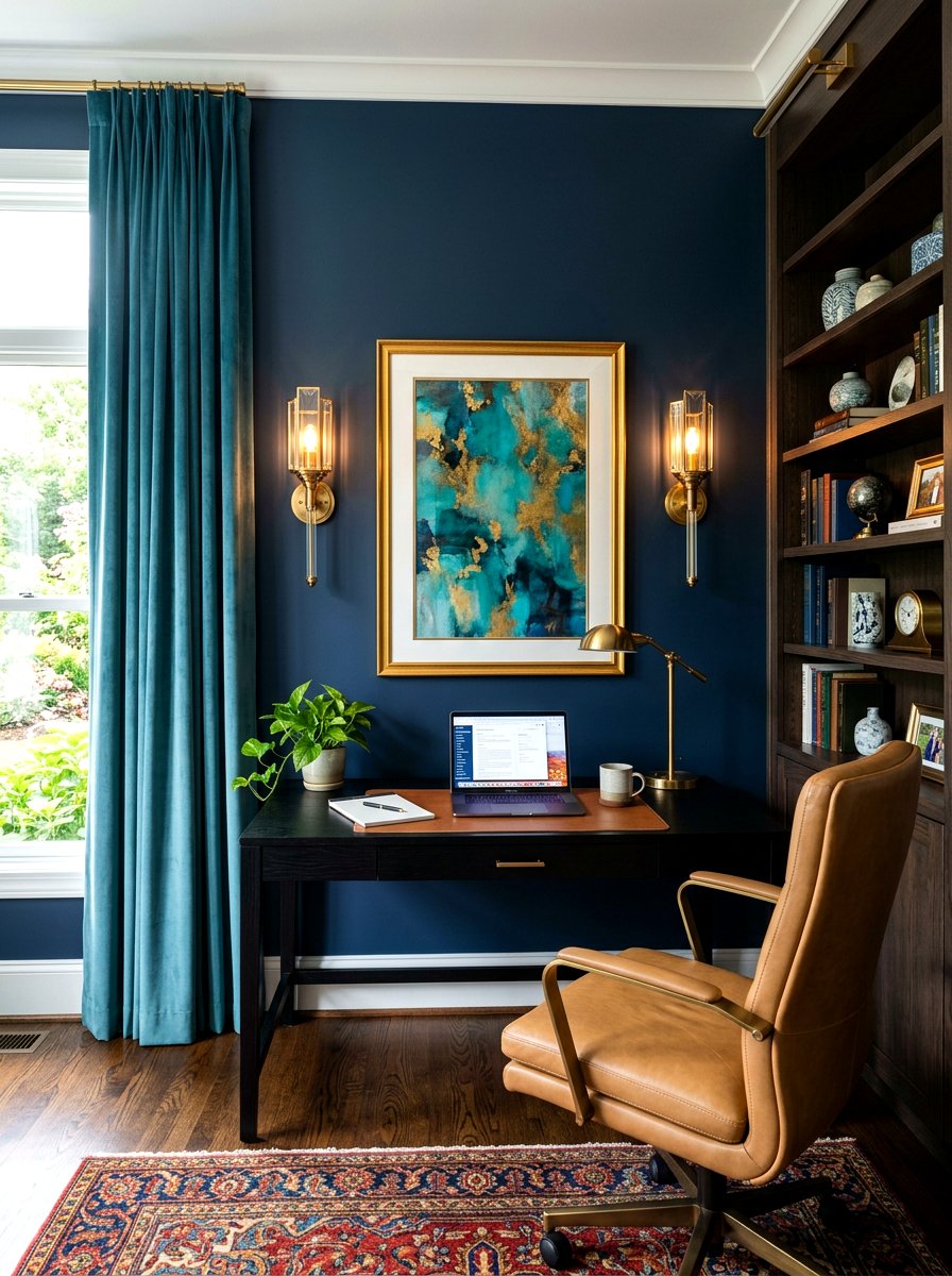 Wall Mounted Sconce - 30 home office lighting ideas