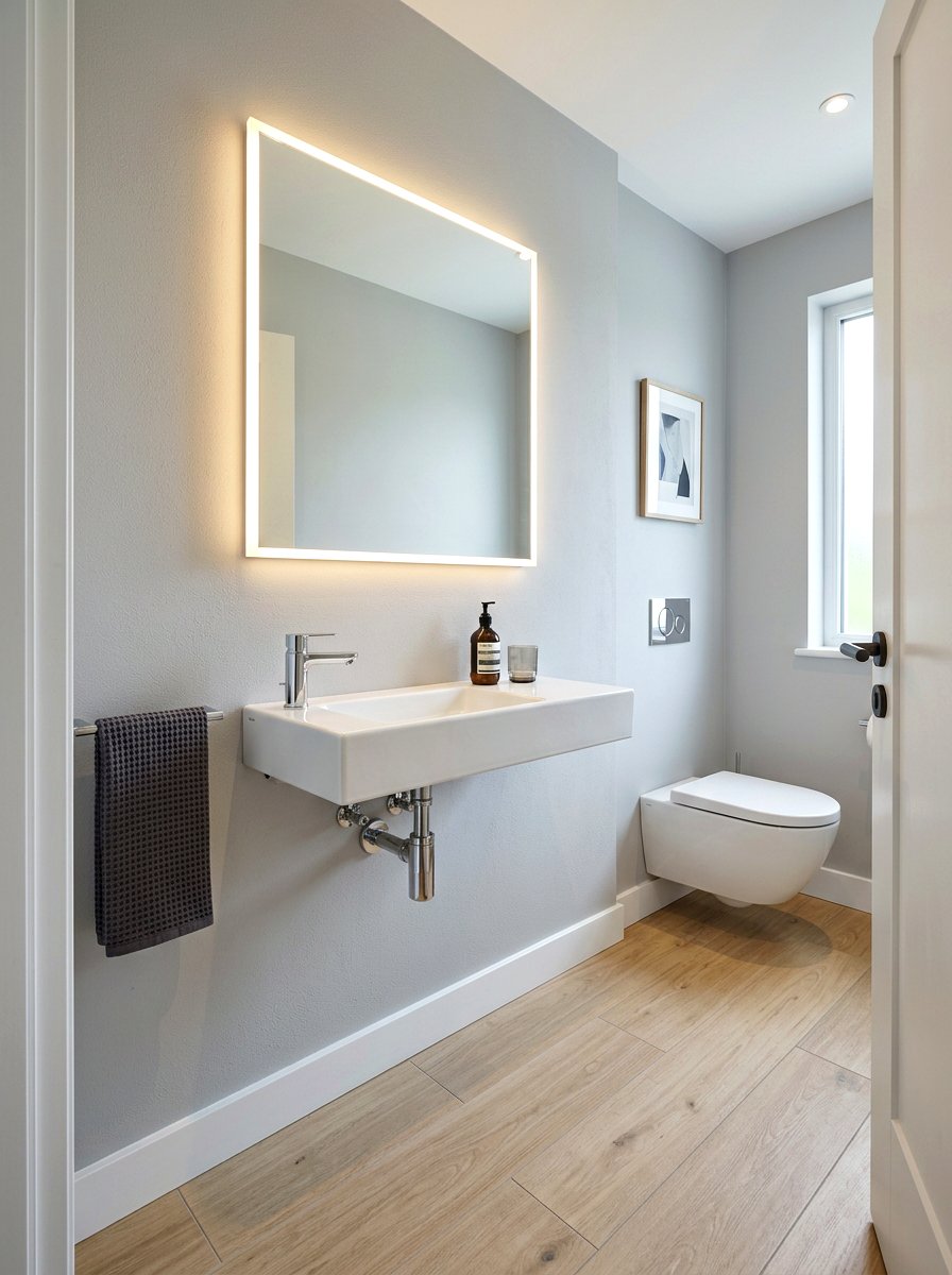 Wall Mounted Sink - 30 integrated vanity sink ideas