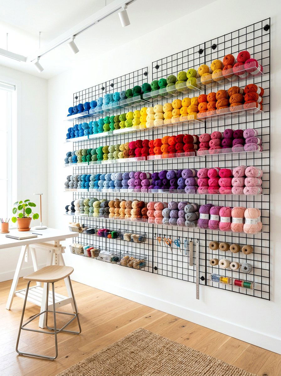 30 Knitting Room Ideas for a Cozy Craft Space You'll Love