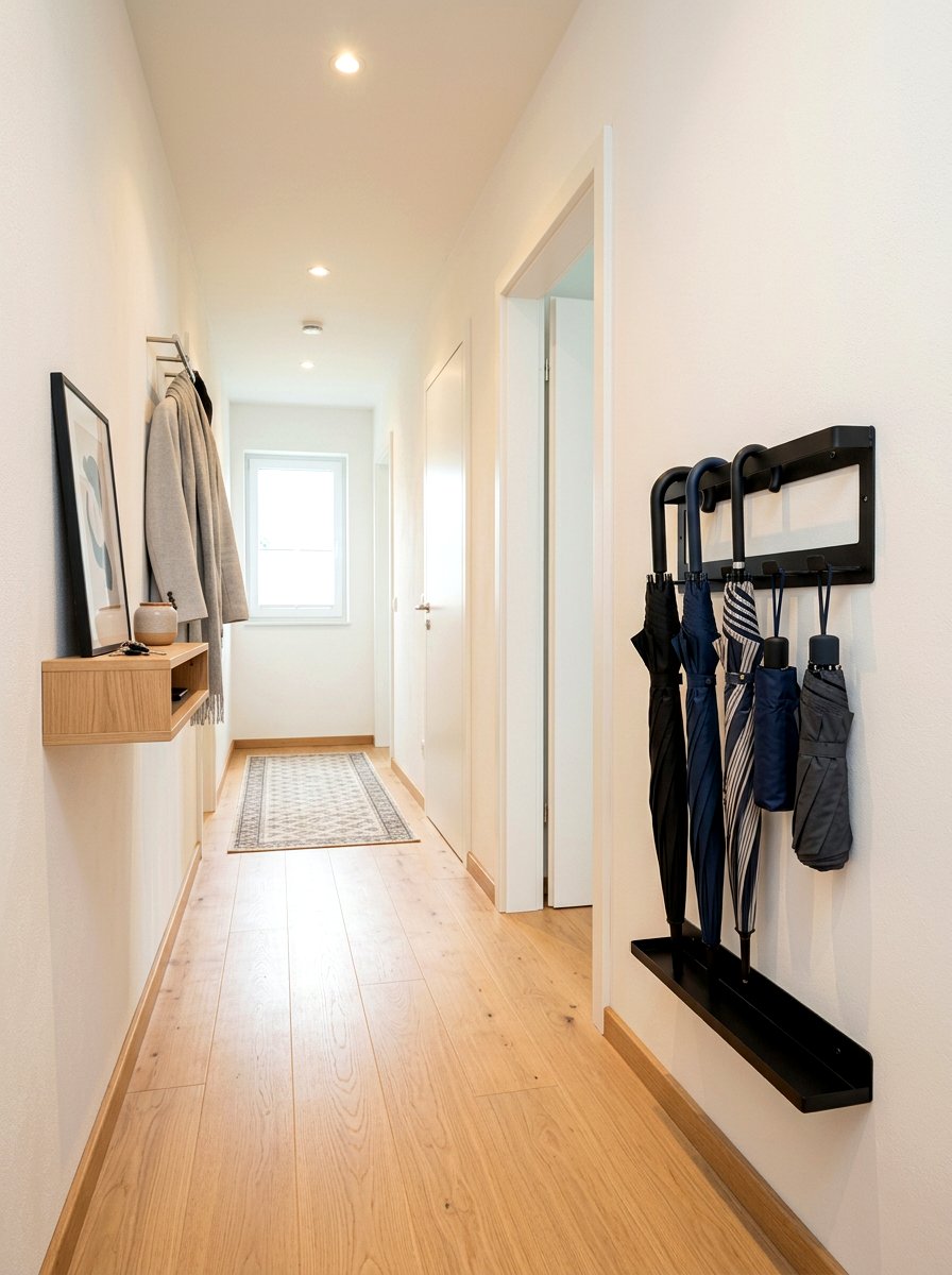 Wall Mounted Umbrella Rack - 30 umbrella stand ideas