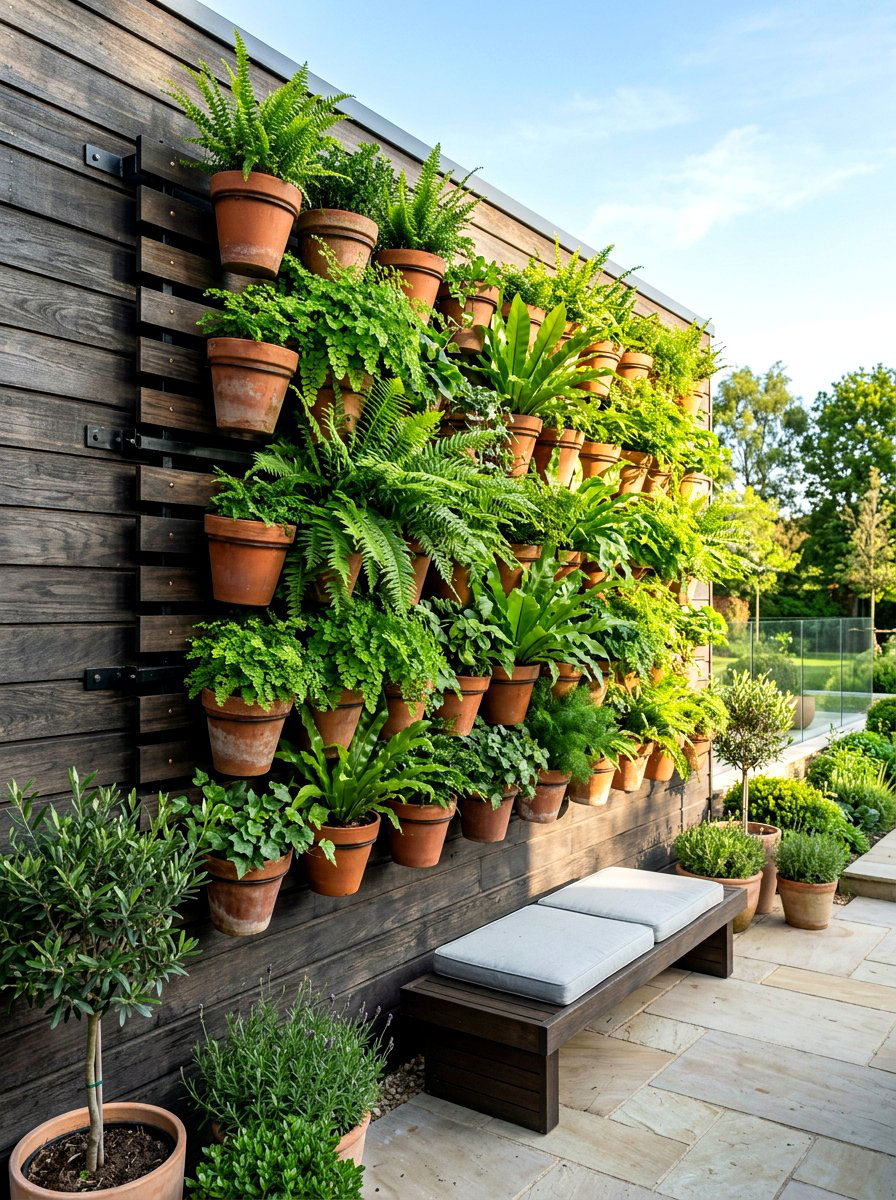 Wall Mounted Vertical Garden - 30 small vertical garden ideas