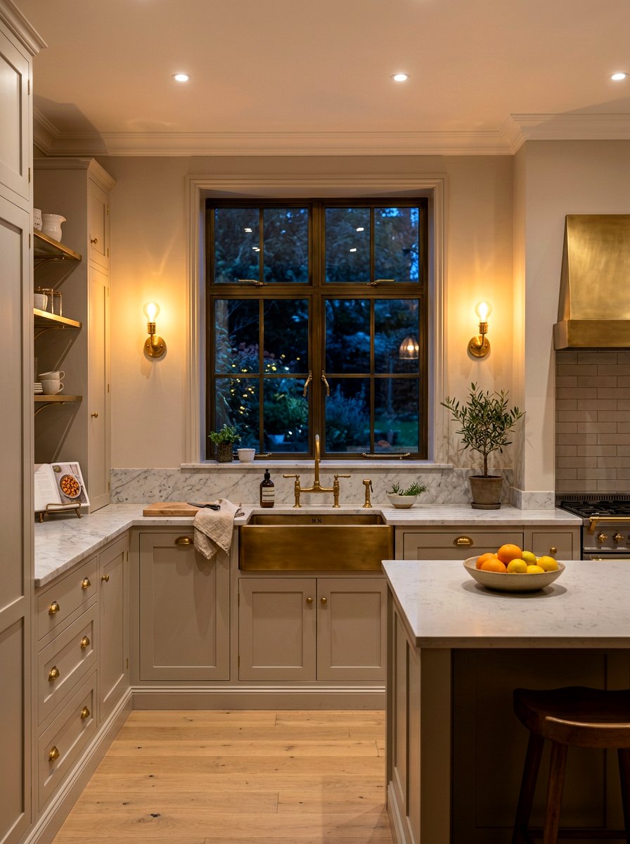 Wall Sconce Kitchen Lighting - 30 Parisian kitchen ideas