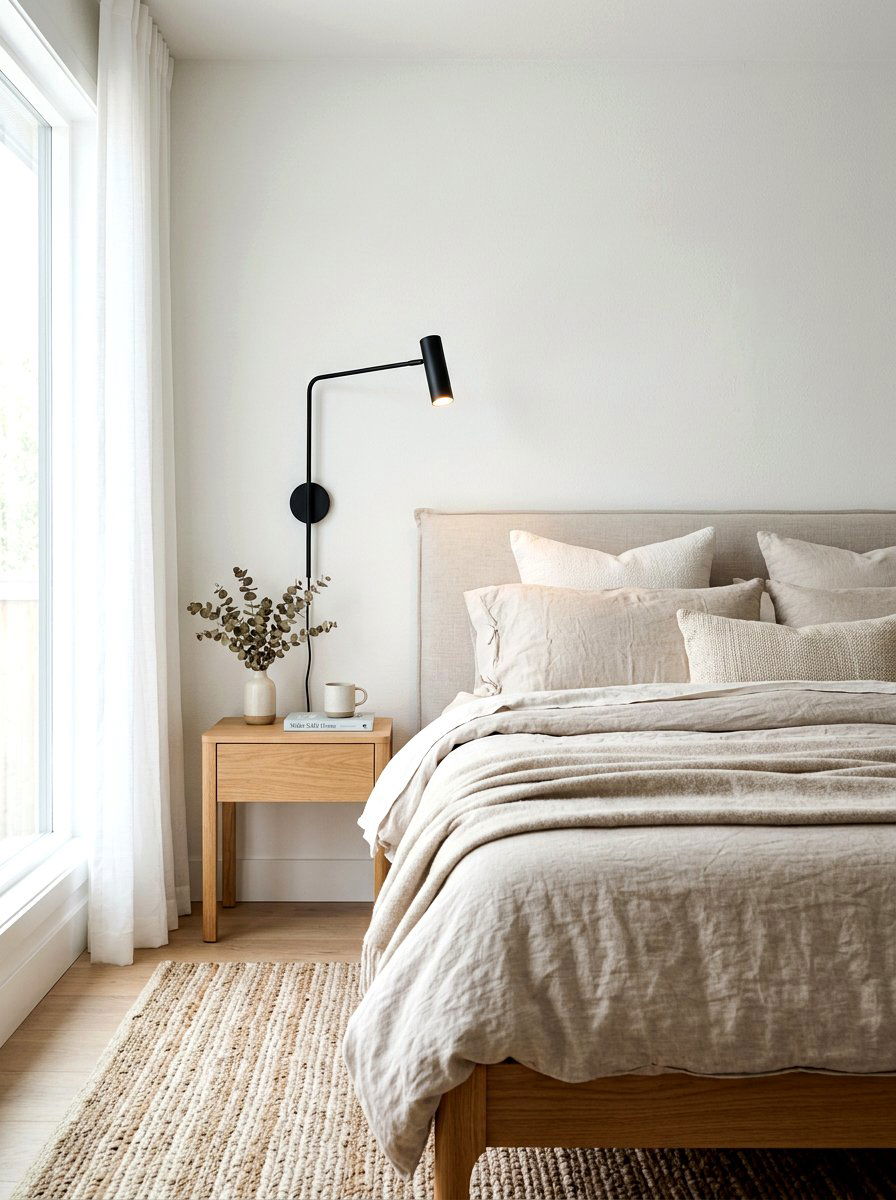 Wall Sconce - 30 bedside lighting ideas