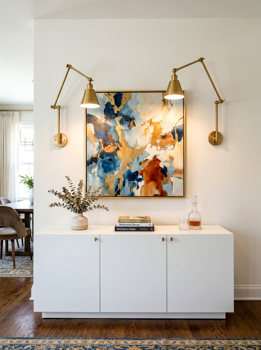 Wall Sconces Lighting - 30 buffet table styling ideas
