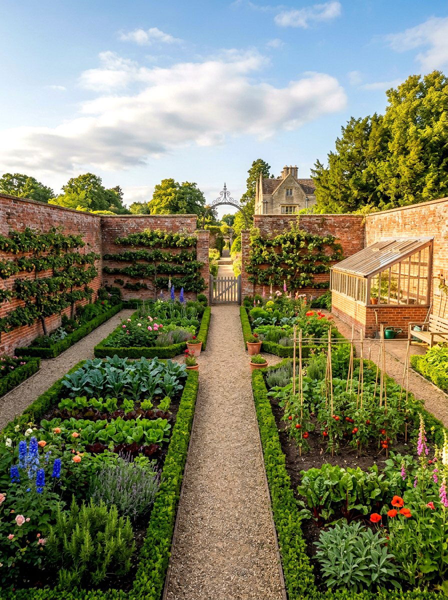Walled Garden - 30 English garden ideas