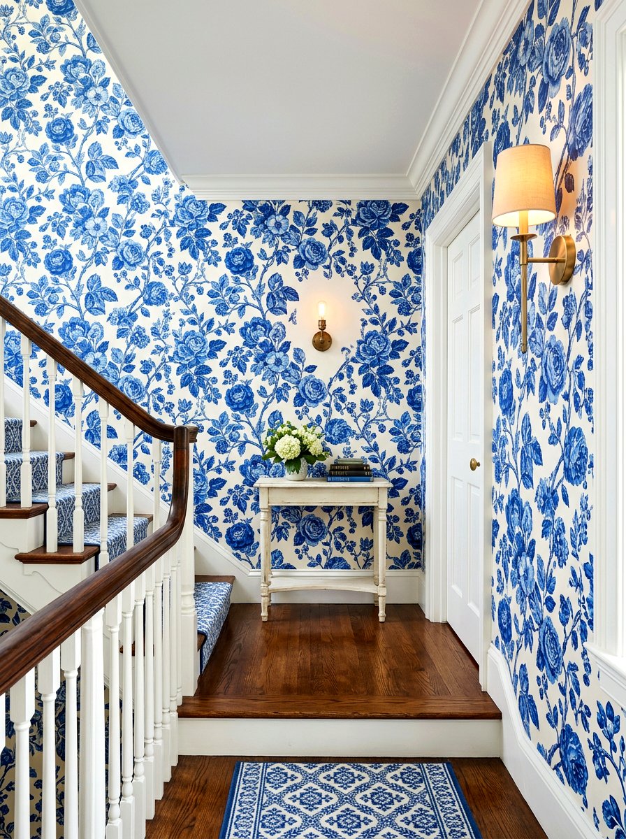 Wallpaper Stair Landing - 30 stair landing ideas