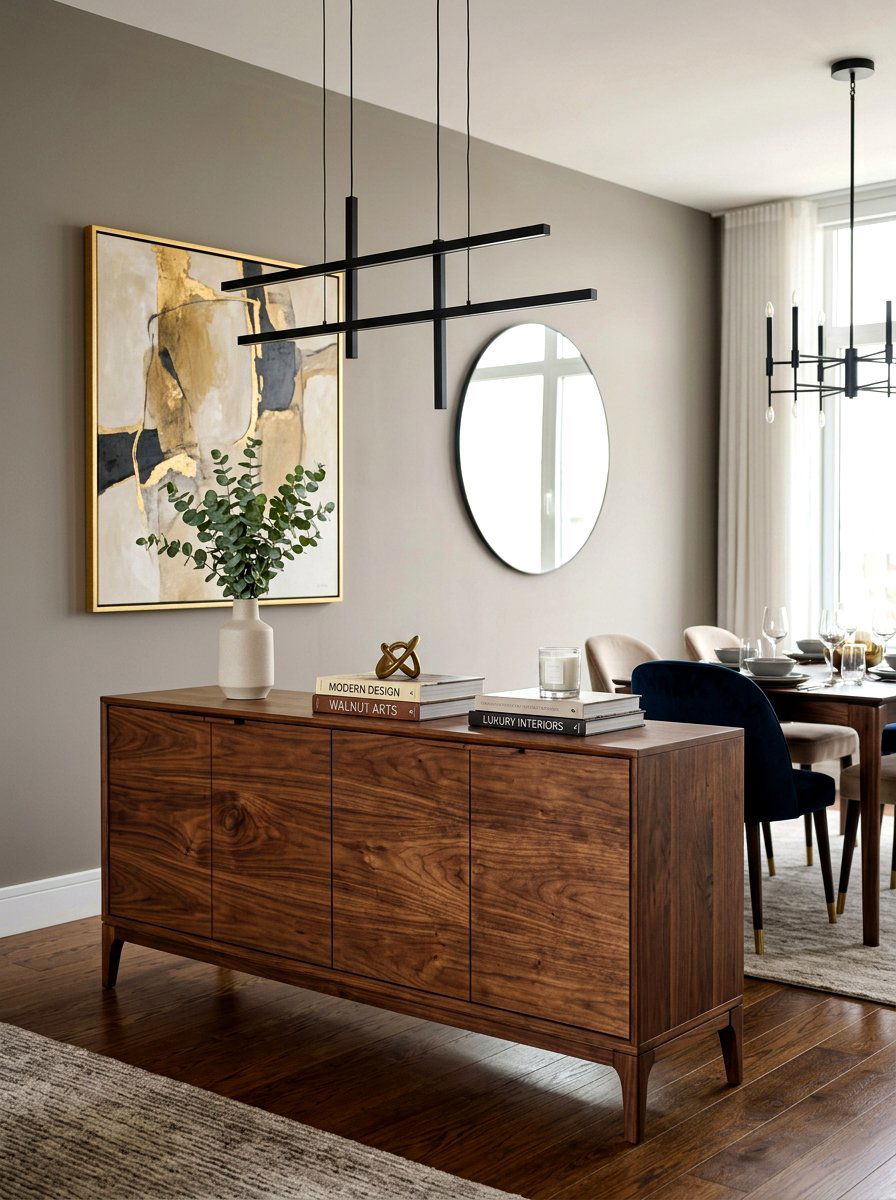 Walnut Buffet Cabinet - 30 buffet cabinet ideas