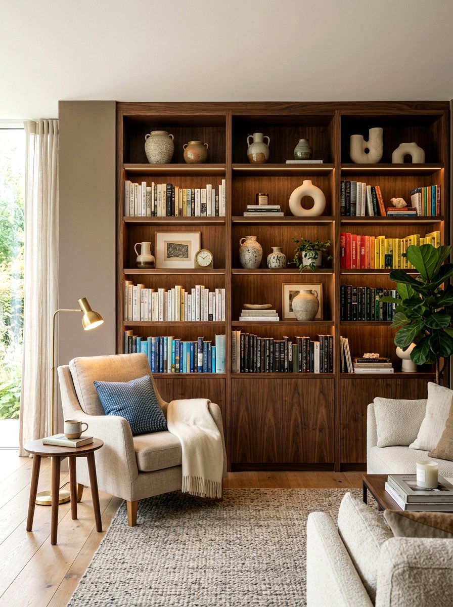 30 Mushroom And Walnut Living Room Ideas for Warm, Earthy Style