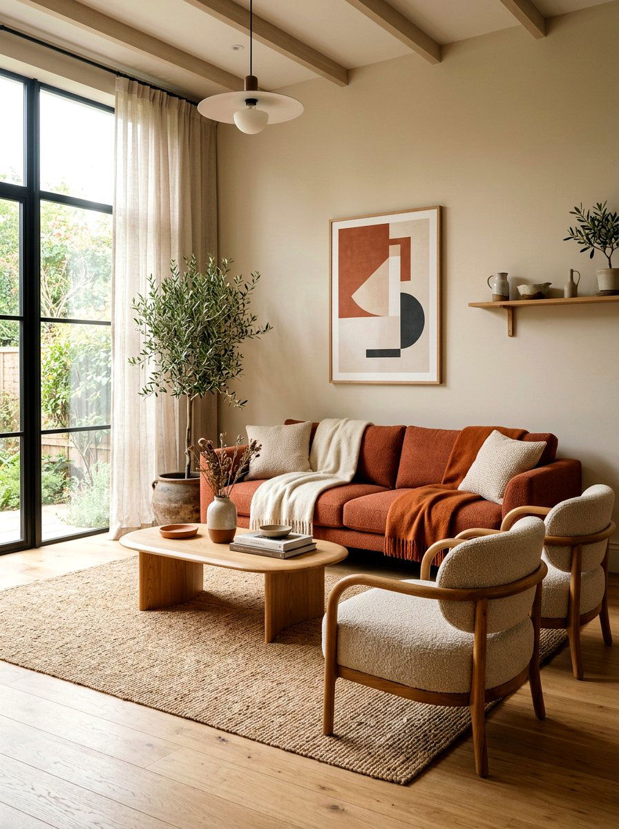 Warm Minimalist Living Room - 30 minimalist living room ideas
