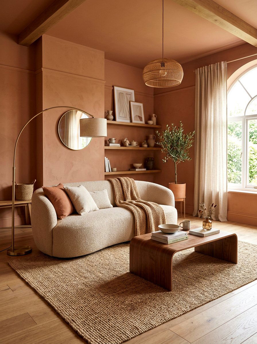 Warm Minimalist Living Room - 30 minimalist living room decor ideas