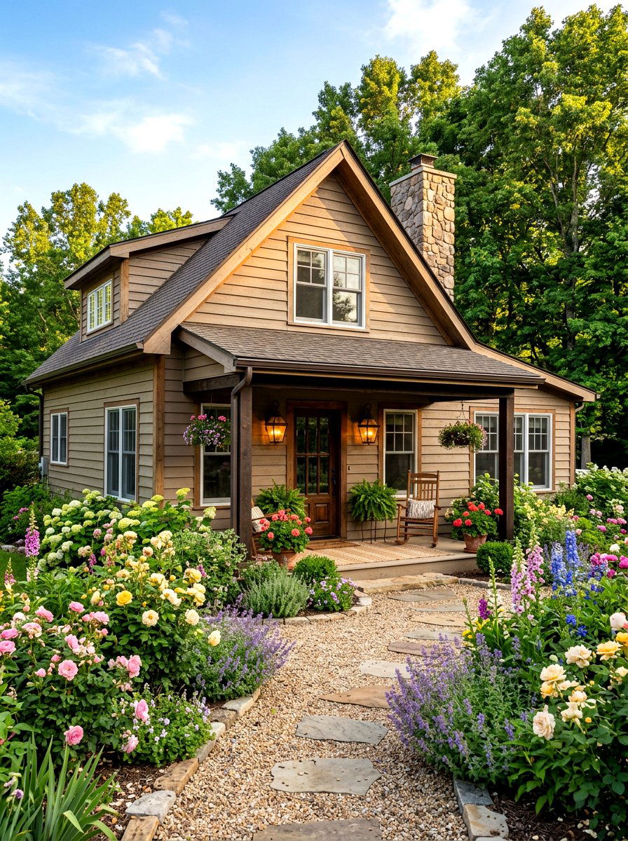 30 Mushroom Exterior Paint Ideas for Cozy Curb Appeal Homes