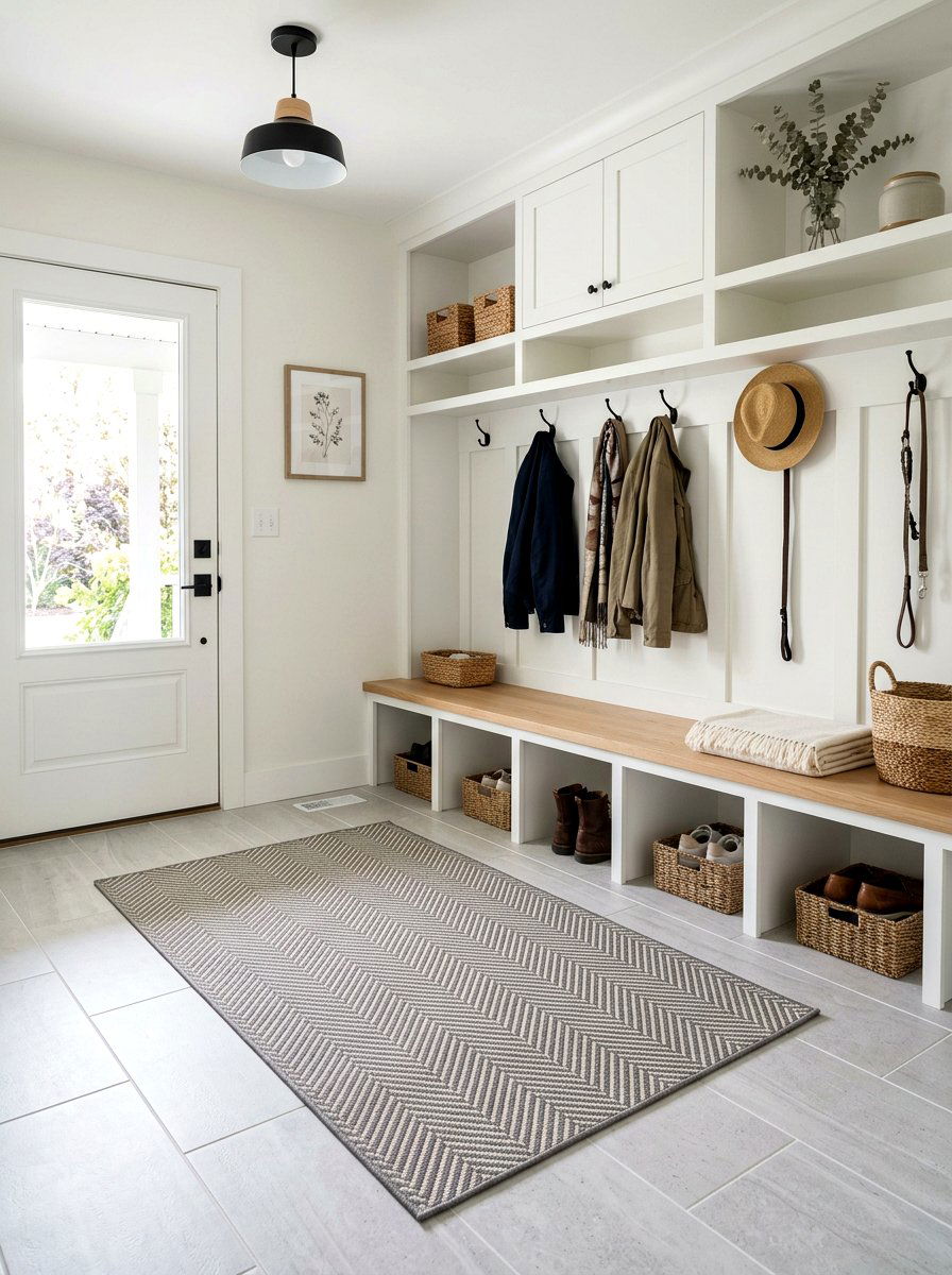 Washable Entry Rug - 30 foyer rug ideas