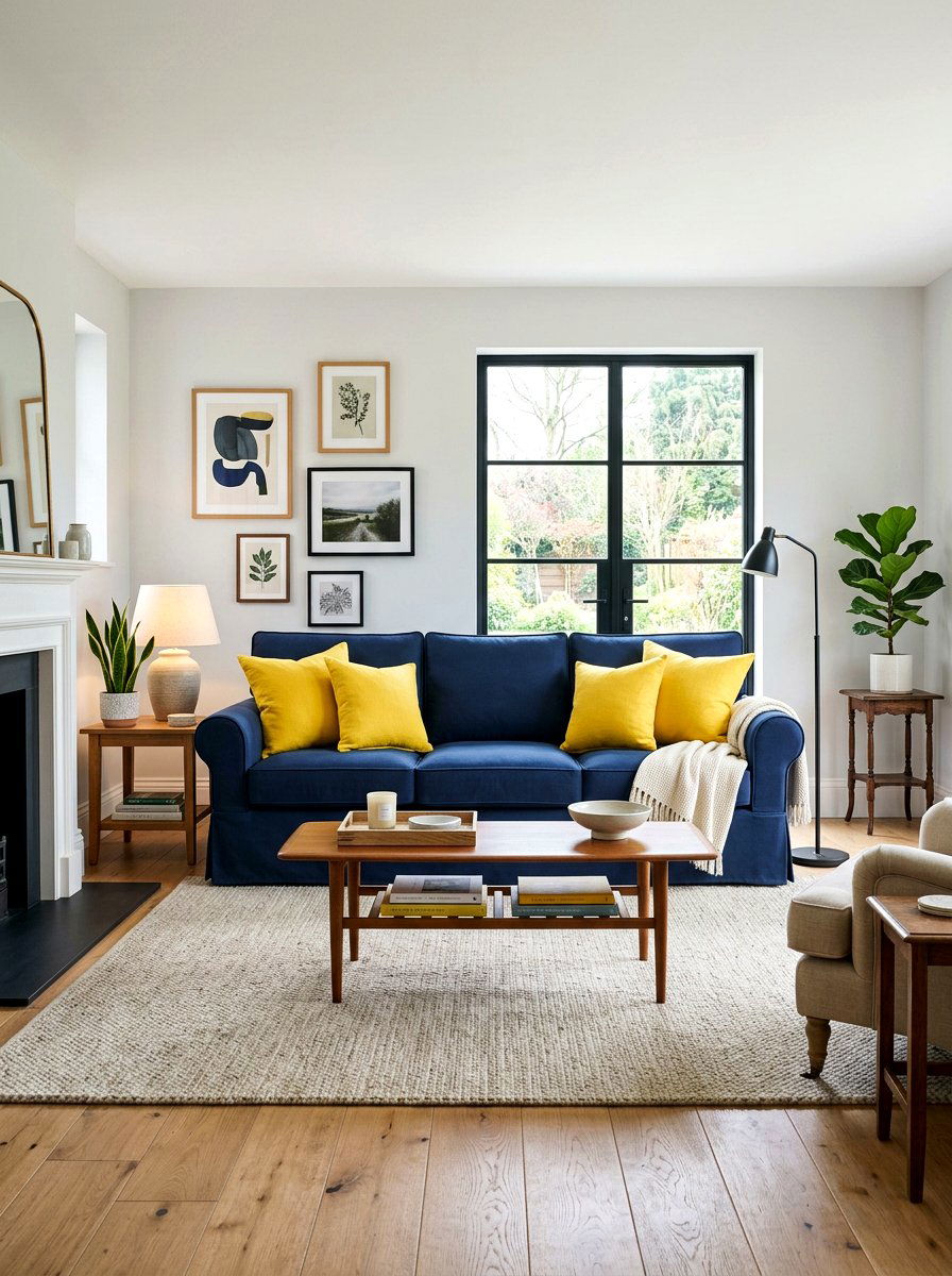 Washable Sofa Slipcovers - 30 renter friendly living room ideas