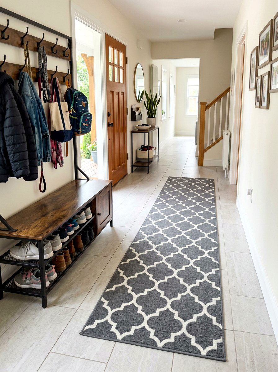 Washable hallway runner - 30 hallway runner ideas