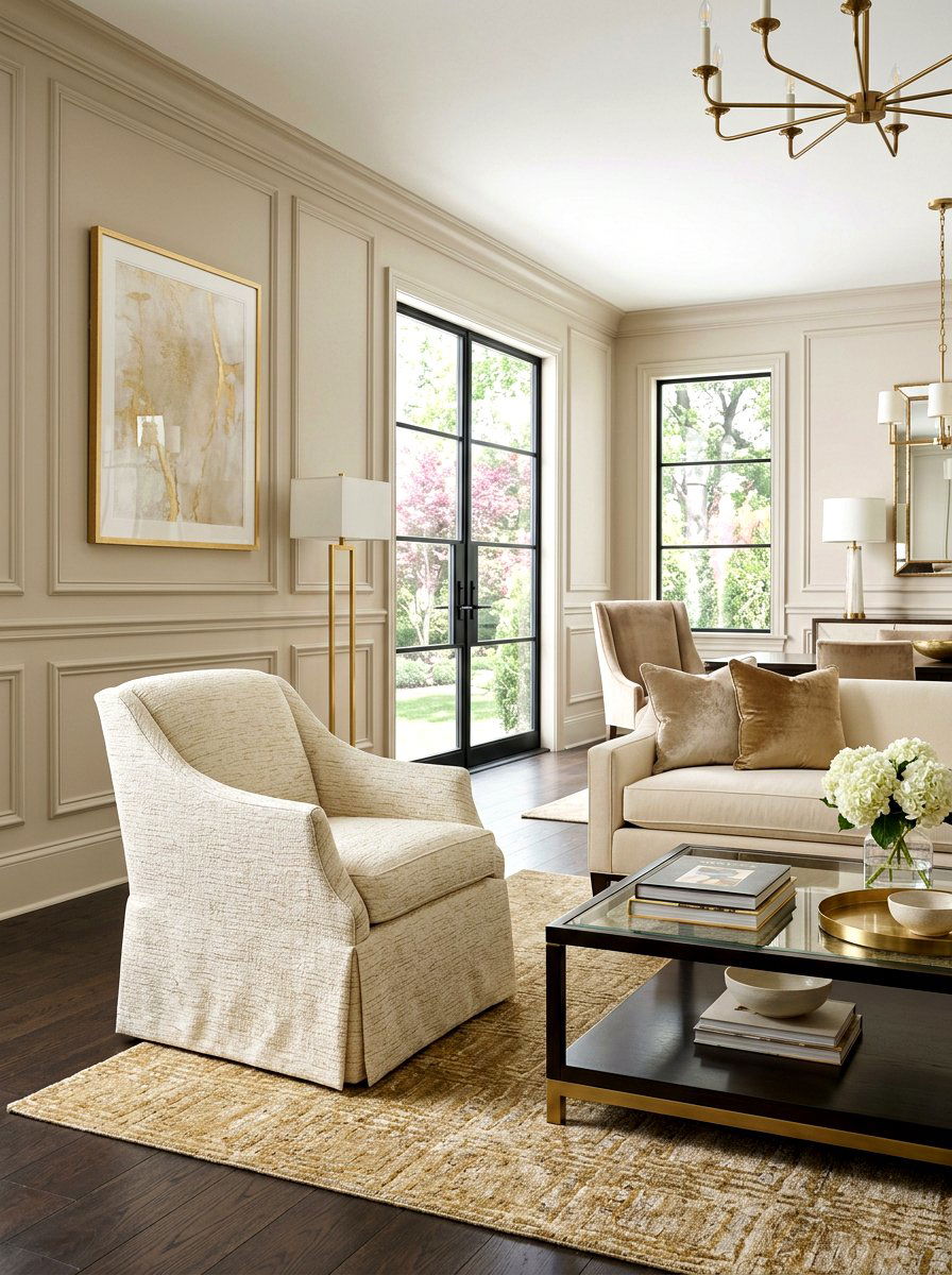 Waterfall skirt chair - 30 skirted chair ideas