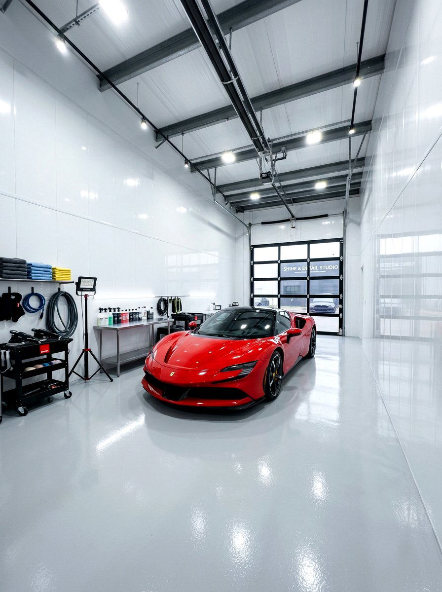 Waterproof PVC Wall Panels - 30 garage wall panel ideas