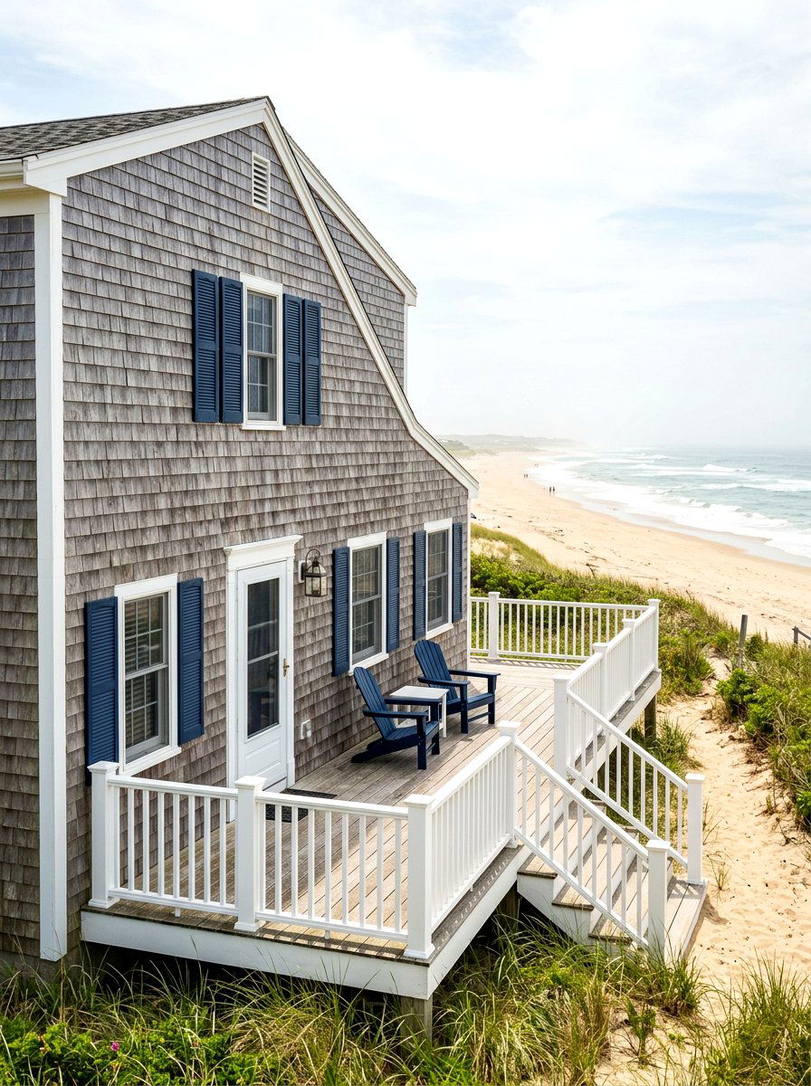 Weathered Gray Cedar Shakes - 30 cedar shake curb appeal ideas