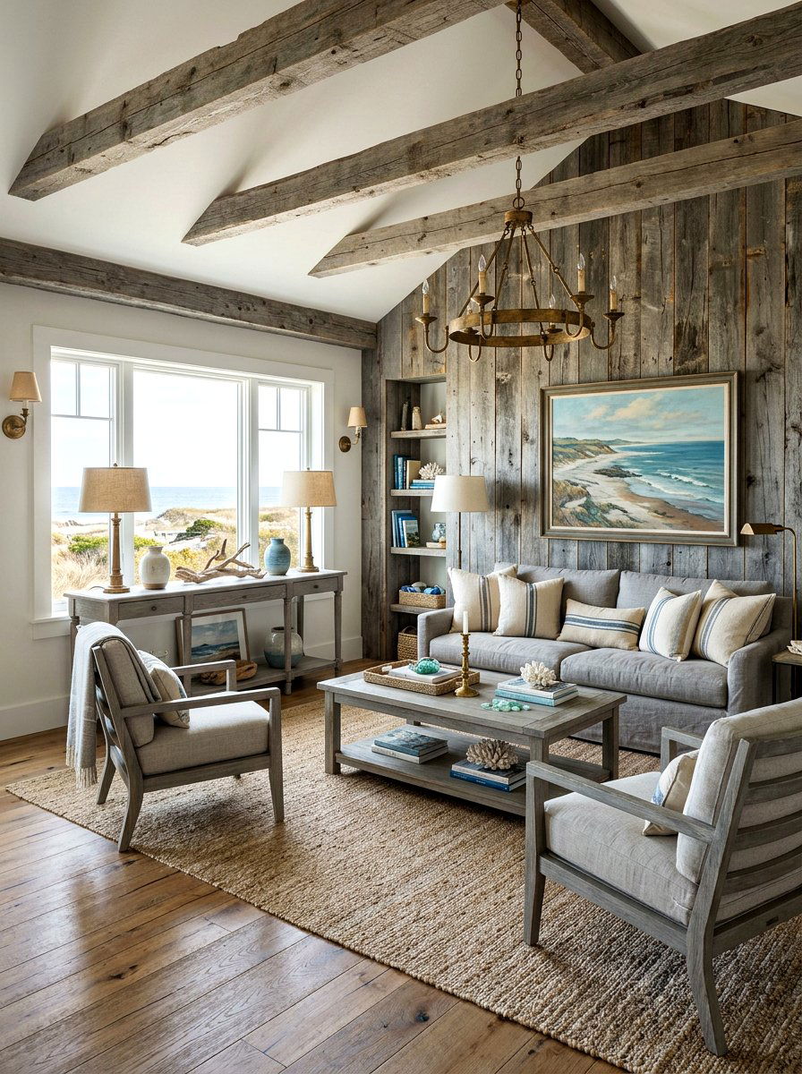 Weathered Wood Room - 30 seaside cottage ideas