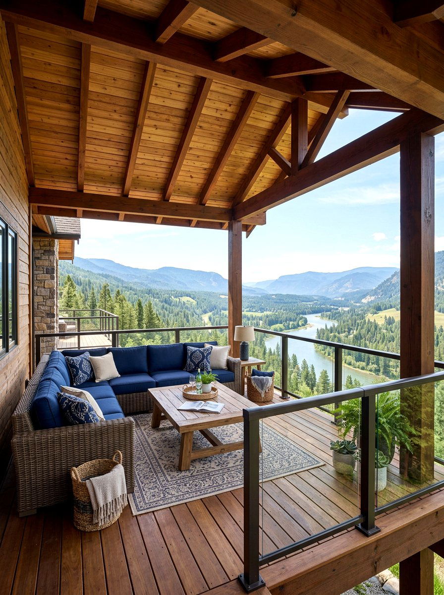 Weatherproof Deck Seating - 30 all weather patio ideas